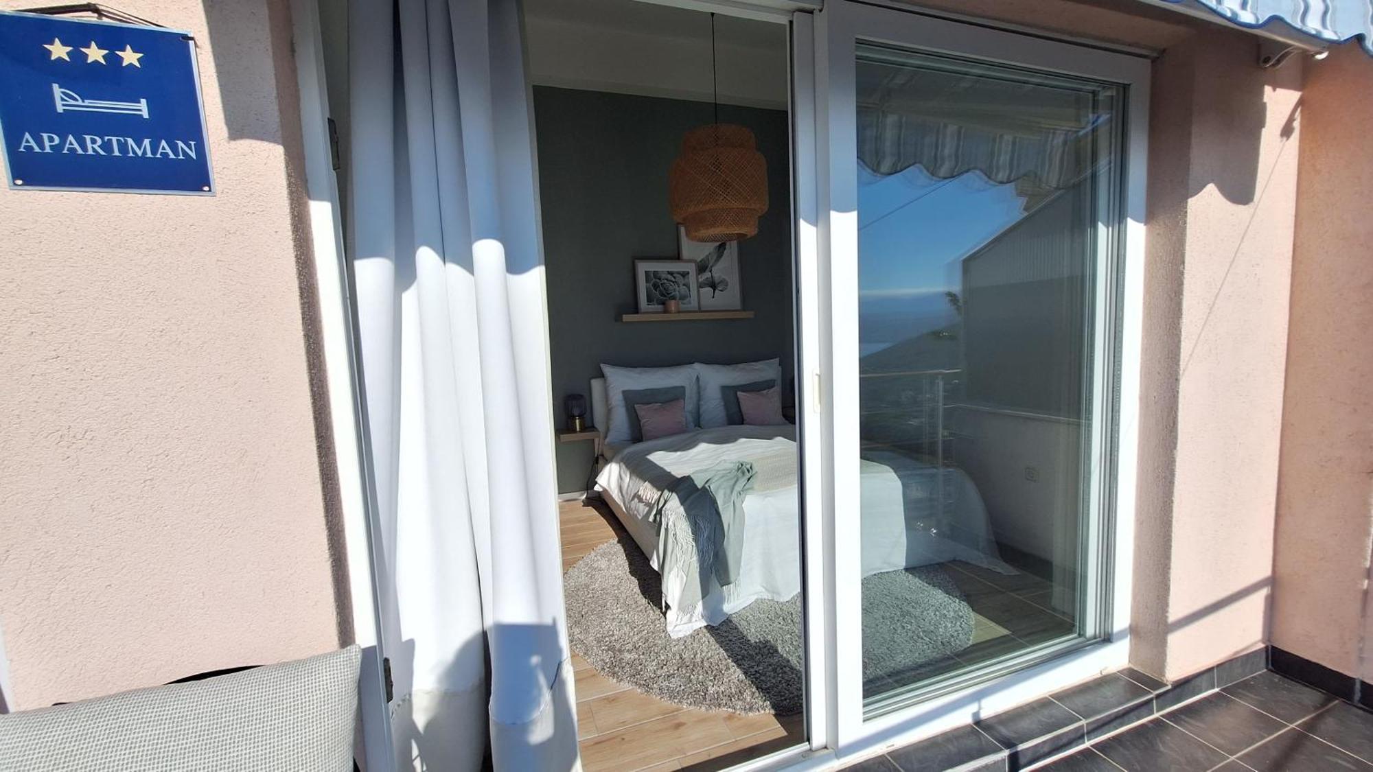 Ferienwohnung Mit 180° Meerblick Dobreć Exteriér fotografie