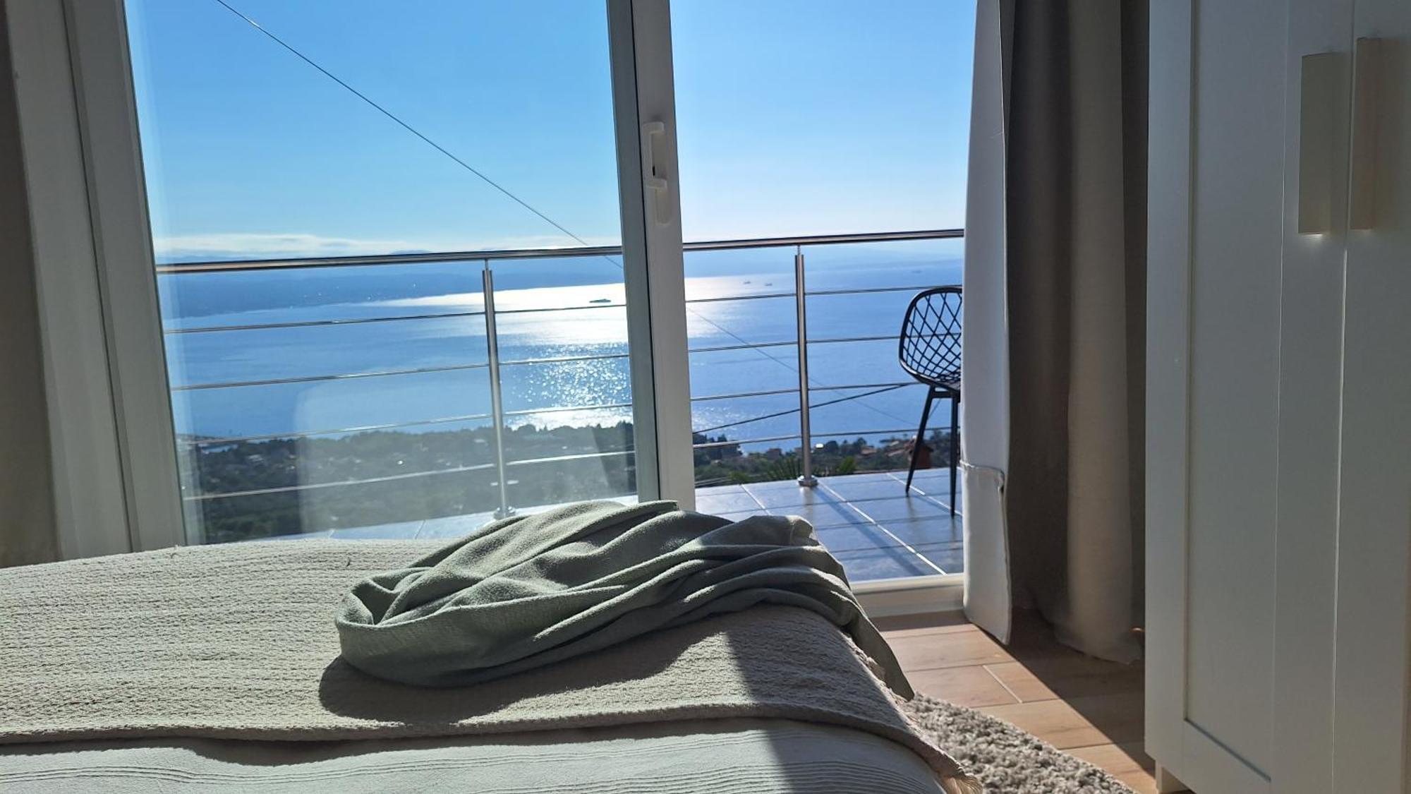 Ferienwohnung Mit 180° Meerblick Dobreć Exteriér fotografie