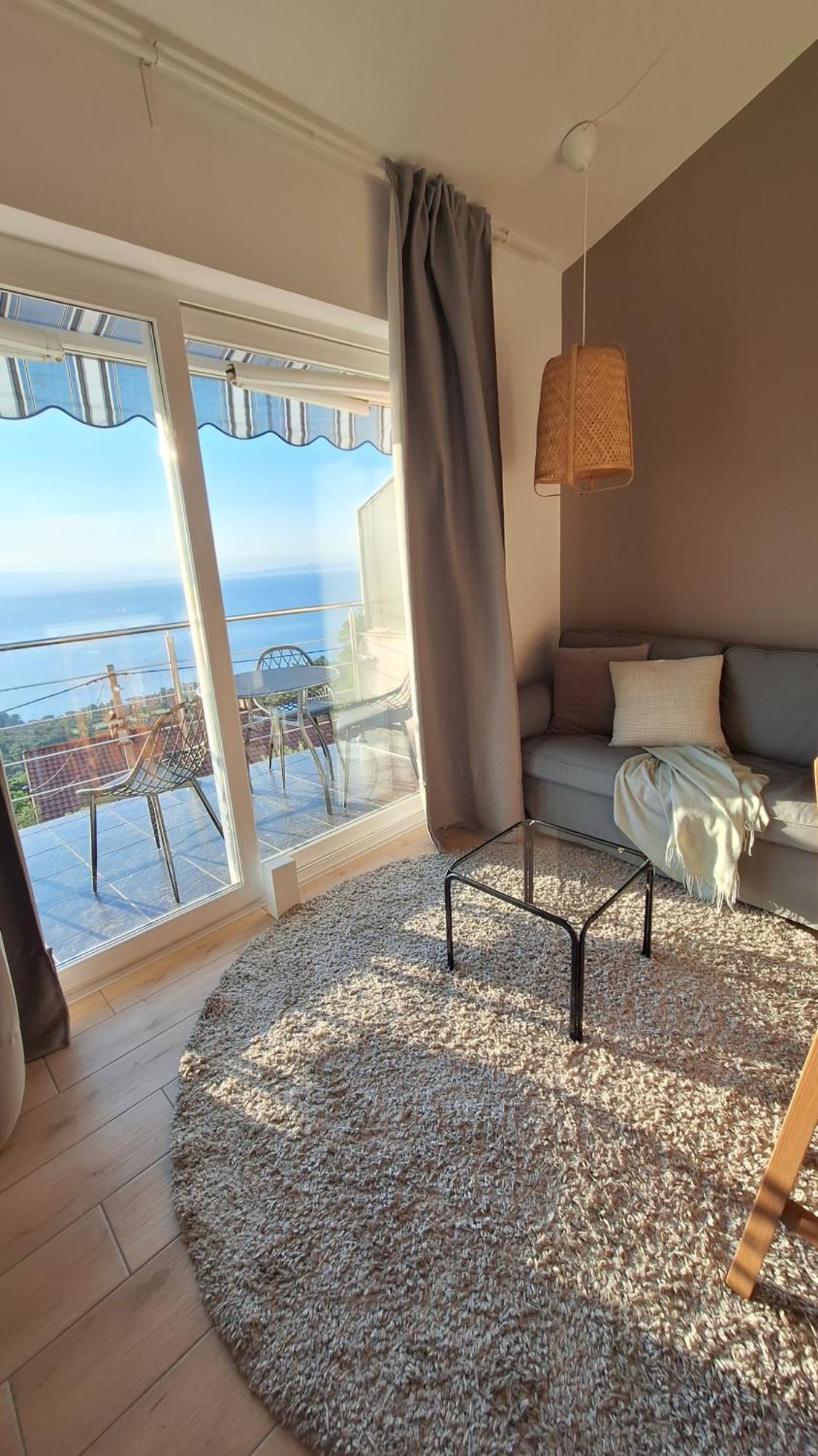 Ferienwohnung Mit 180° Meerblick Dobreć Exteriér fotografie
